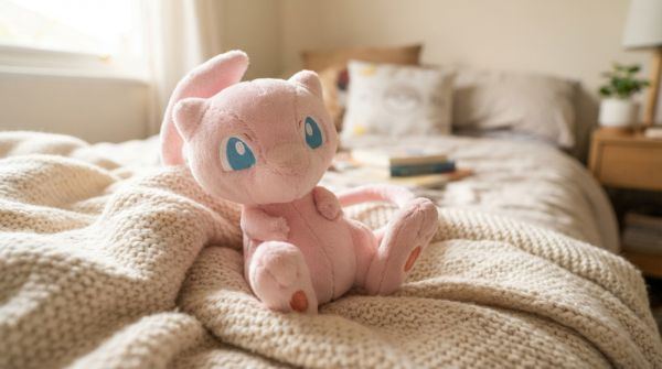 Cuddly mew peluche : plongez dans l'univers pokémon