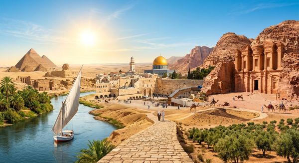Explorez l'Égypte, Israël et la Jordanie avec gao voyages
