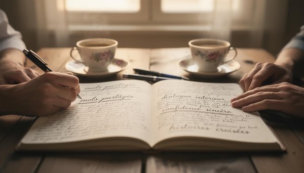 La rencontre amoureuse par l'écriture : des mots pour créer du lien authentique